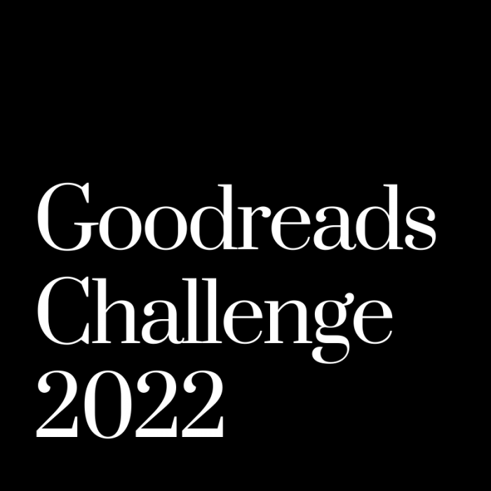 My GoodReads Challenge 2022
