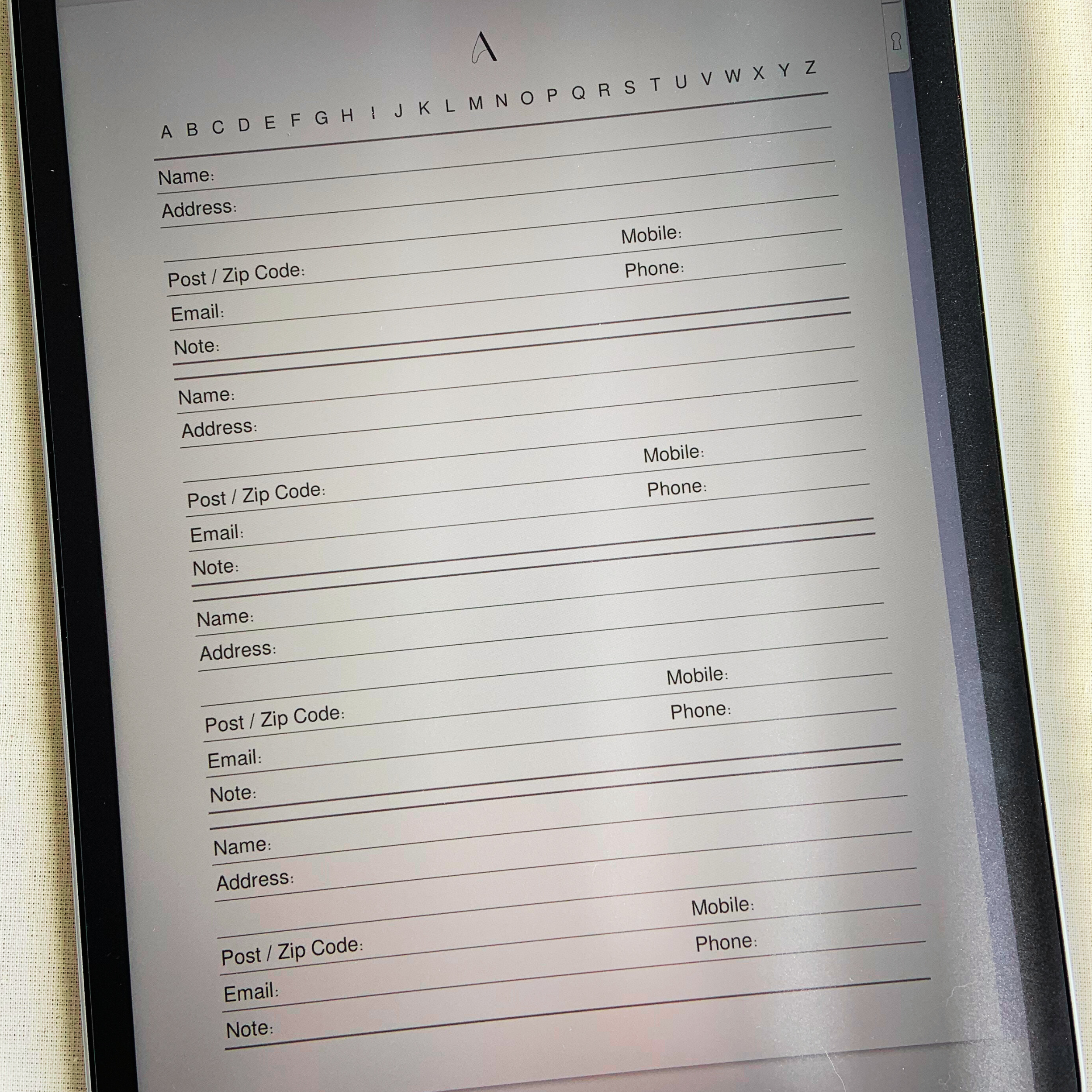 Digital Address & Password Book - Image 3